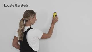 How to install panels on a Plaster Wall [upl. by Norty]