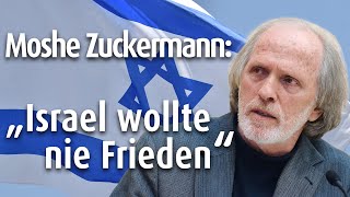 International  quotIsrael wollte nie Friedenquot  Moshe Zuckermann 269 [upl. by Ellezaj]