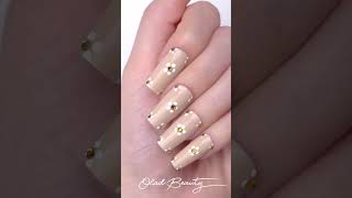 Trendy Nails Art Ideas Very Simple  Easy Nails Art Decoration Shorts [upl. by Ayo]