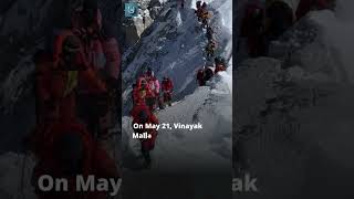 Guide shares video of cornice collapse on Mt Everest [upl. by Clari634]