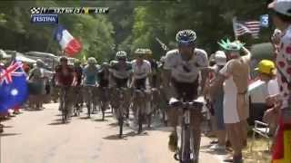 Christophe RIBLON Tour de France 2013 Alpe dHuez [upl. by Lasko]