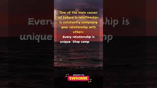 Failure in Relationships Constantly Comparing your Relationship with Others lifelessons quotes [upl. by Hirai198]