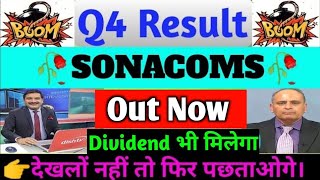 Sonacoms q4 results 2024  Sona Blw Q4 Results 2024  Sonacoms share latest news today [upl. by Murton258]