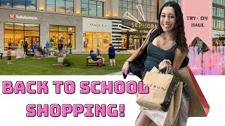 HUGE BACK TO SCHOOL 2024 clothing tryon haul [upl. by Dorman]