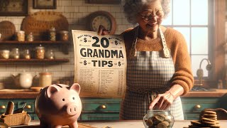 20 NEW GRANDMA Money Tips You CANT Afford To IGNORE [upl. by Epolenep]