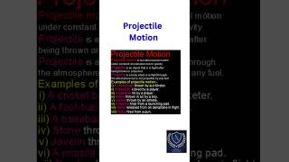 Projectile Motion physics maths 1styearmath 1styearphysics projectilemotion adeelacademy [upl. by Assirec266]