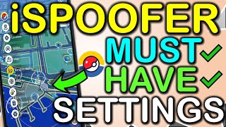 Pokemon GO Spoofer iOS BEST SETTINGS 🔥 iSpoofer for Pokemon GO Spoofing 2023 [upl. by Anirtal]