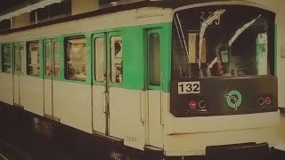 PARIS Vidéo sur la ligne 3 MF 67 à Gallieni [upl. by Rahman600]