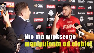 Ostre starcie Mateusz Borek kontra Don Kasjo po gali FAME 22 [upl. by Hallock833]