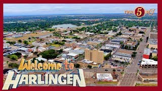 HARLINGEN TEXAS Drone Video Tour [upl. by Gunner26]