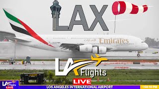 🔴LIVE 💨WINDY at LAX  LAX LIVE  LAX Plane Spotting [upl. by Gunner]