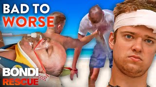 When Things Go From Bad To Worse 1 Hour of Bondi Rescue Full Episode Marathon [upl. by Udele626]