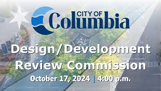 Design  Development Review Commission  October 17 2024 [upl. by Trebron145]