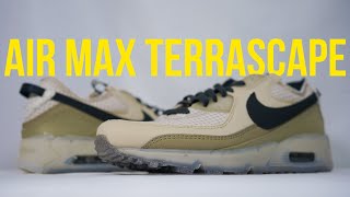 NIKE AIR MAX 90 TERRASCAPE Unboxing review amp on feet [upl. by Ahsikat]