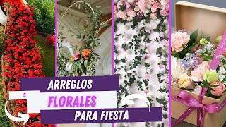 🌸🌺 Top 5 Mejores Arreglos de Flores para Fiestas Ideas Elegantes y Creativas [upl. by Anavlis]