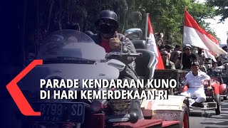 Kenang Jasa Veteran Sejumlah Komunitas Gelar Parade Kendaraan [upl. by Bohner784]