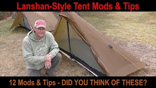 Lanshan Tent Mods  Did You Think Of These [upl. by Aliemaj]