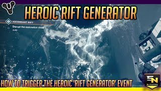 Destiny 2  Dreaming City Public Events Heroic Rift Generator [upl. by Yenar]