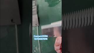 Perforating blade cuttingblade Film cutting serrated knives [upl. by Yelraf]