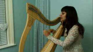 Aude Gagnier  Red Is The Rose harp and voice [upl. by Chaunce]