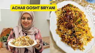 Achar Gosht Lamb Biryani  Cook with Anisa  Anisagrams  Indian Cooking Recipes [upl. by Swee]