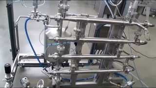 UV Therm pasteurizer of pilot scale 100 liters  hour [upl. by Yclek]