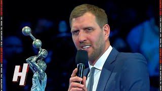 Dirk Nowitzki FULL Jersey Retirement Ceremony [upl. by Etnohs691]