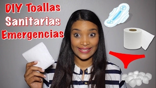 DIY TOALLAS SANITARIAS DE EMERGENCIA  Marleny Crisostomo [upl. by Aimak66]