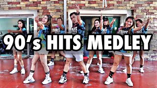 90’s HITS MEDLEY  BUGING Dance Fitness  BATANGAS CREW [upl. by Justinn]