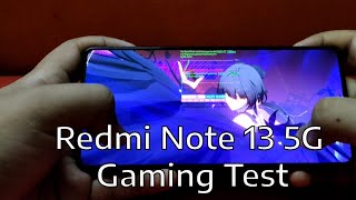 Redmi Note 13 5g gaming test with Dimensity 6080 genshin impact wuthering waves hsr [upl. by Aiksas]