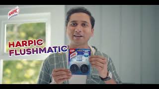 Gadget lovers subscribe to Harpic Flushmatic  25 Sec  Hindi [upl. by Ainesy570]