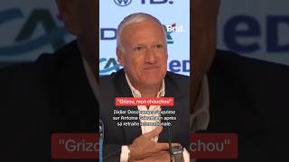 quotGrizou mon chouchouquot  Didier Deschamps réagit au départ dAntoine Griezmann [upl. by Iridissa]