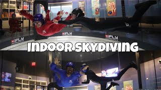 WE WENT SKYDIVING indoors [upl. by Dyer448]