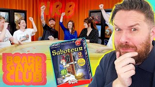 Lets Play SABOTEUR 2  Board Game Club [upl. by Einnus]