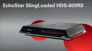 EchoStar SlingLoaded HDS600RS Freesat HD recorder [upl. by Adriel]