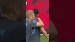 Unreal Finish 🤯 nycfc newyorkcityfc mls soccershorts soccergoals soccergoal soccer [upl. by Nahtannhoj]