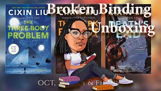 The Three Body Problem by Cixin Liu Broken Binding SciFi October 2024 Unboxing [upl. by Atnoled]