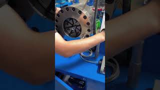 hydraulic hose crimper harbor freight professional crimping machine shorts funny cnc connect [upl. by Ahsuoj346]