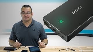 AUKEY 20000mAh Quick Charge 30 Portable Charger [upl. by Lemahs582]