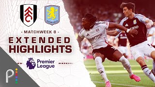 Fulham v Aston Villa  PREMIER LEAGUE HIGHLIGHTS  10192024  NBC Sports [upl. by Elocyn808]