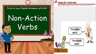 NonAction Verbs Grammar [upl. by Ecnedurp]