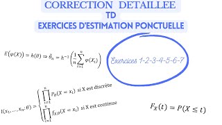 Exercice corrigé estimation ponctuelle 14 [upl. by Anoyi6]