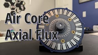 DIY Air Core Axial Flux MotorGenerator [upl. by Brandon]