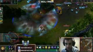 LoL Game for Fun Ruurk Blitz  Ezreal Skyyart Ruinage botlane possible [upl. by Adnih]