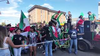 Desfile Mexicano Passaic Nj 2024 Los Chinelos Part 3 🇲🇽 [upl. by Gnart]