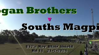 Nev Blair Shield Round 11 Logan Brothers vs Souths 21072024 [upl. by Enyrehtac]