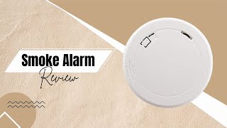 First Alert Photoelectric Smoke Alarm  Review [upl. by Orag652]