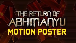 The Return of Abhimanyu Irumbu Thirai 2019 Official Motion Poster  Vishal Samantha Arjun Sarja [upl. by Acenes]