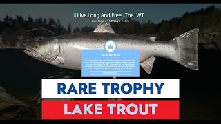 RUSSIAN FISHING 4  KUORI LAKE  RARE TROPHY LAKE TROUT [upl. by Eecrad]