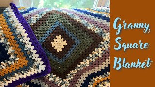 Granny Square Blanket [upl. by Attaynik859]